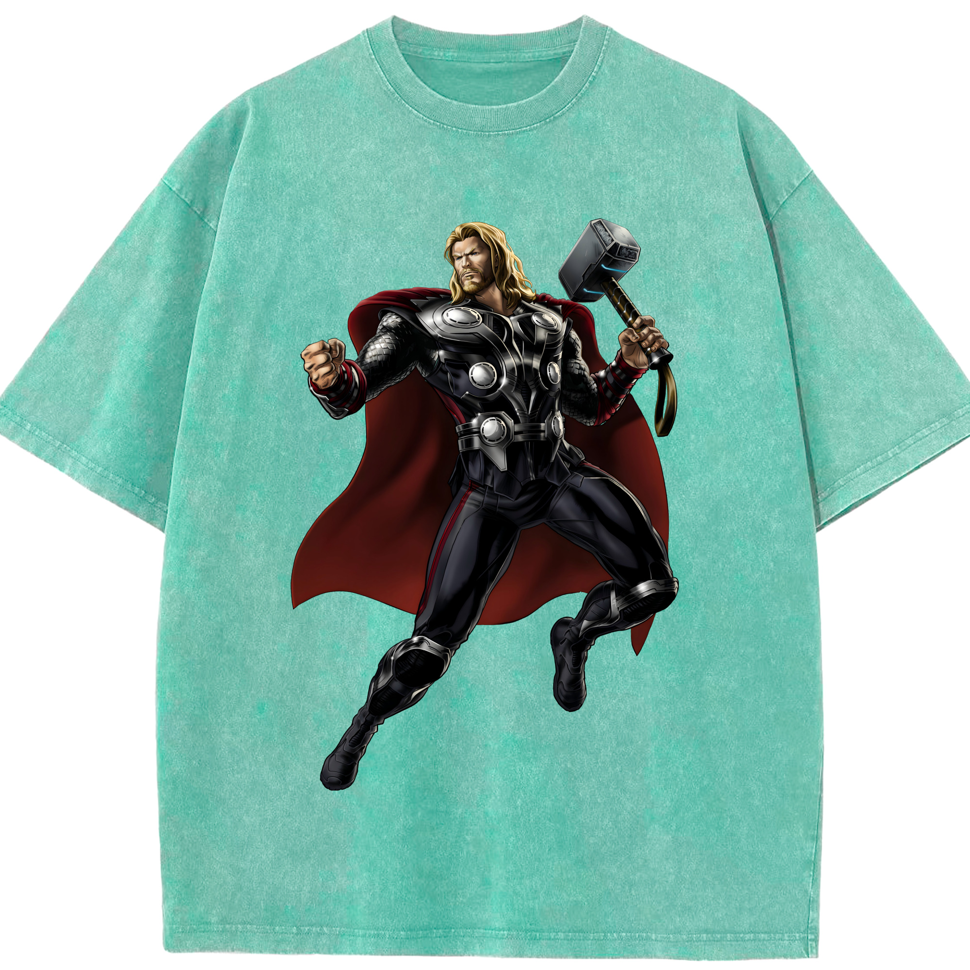 （画像用） アベンジャーズ The Avengers 綿100% ヴィンテージ風 半袖Tシャツ（フロントプリント）